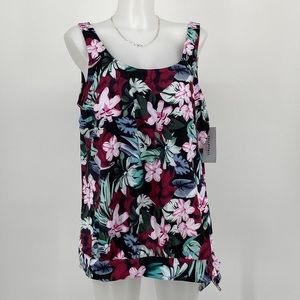 Fullfitall Tankini Top Size 20 Color Black